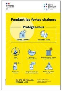 Fortes chaleurs : prévenir les risques