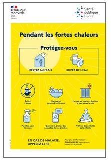 Fortes chaleurs : prévenir les risques