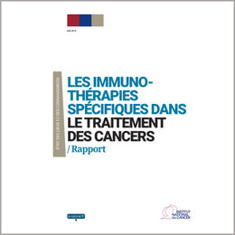 Un rapport sur les immunothérapies spécifiques