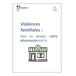 Violences familiales : l’officine comme lieu d’alerte