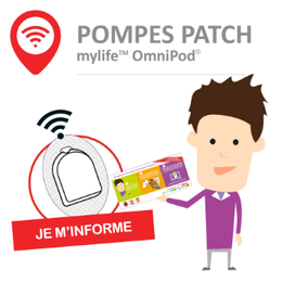 Pompes patch à insuline mylifeTM OmniPod® : nouvelle collecte en officine en juin