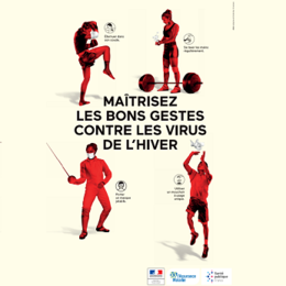 Virus de l’hiver : les bons gestes de prévention à marteler