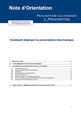 E-prescription : comment déployer la prescription électronique